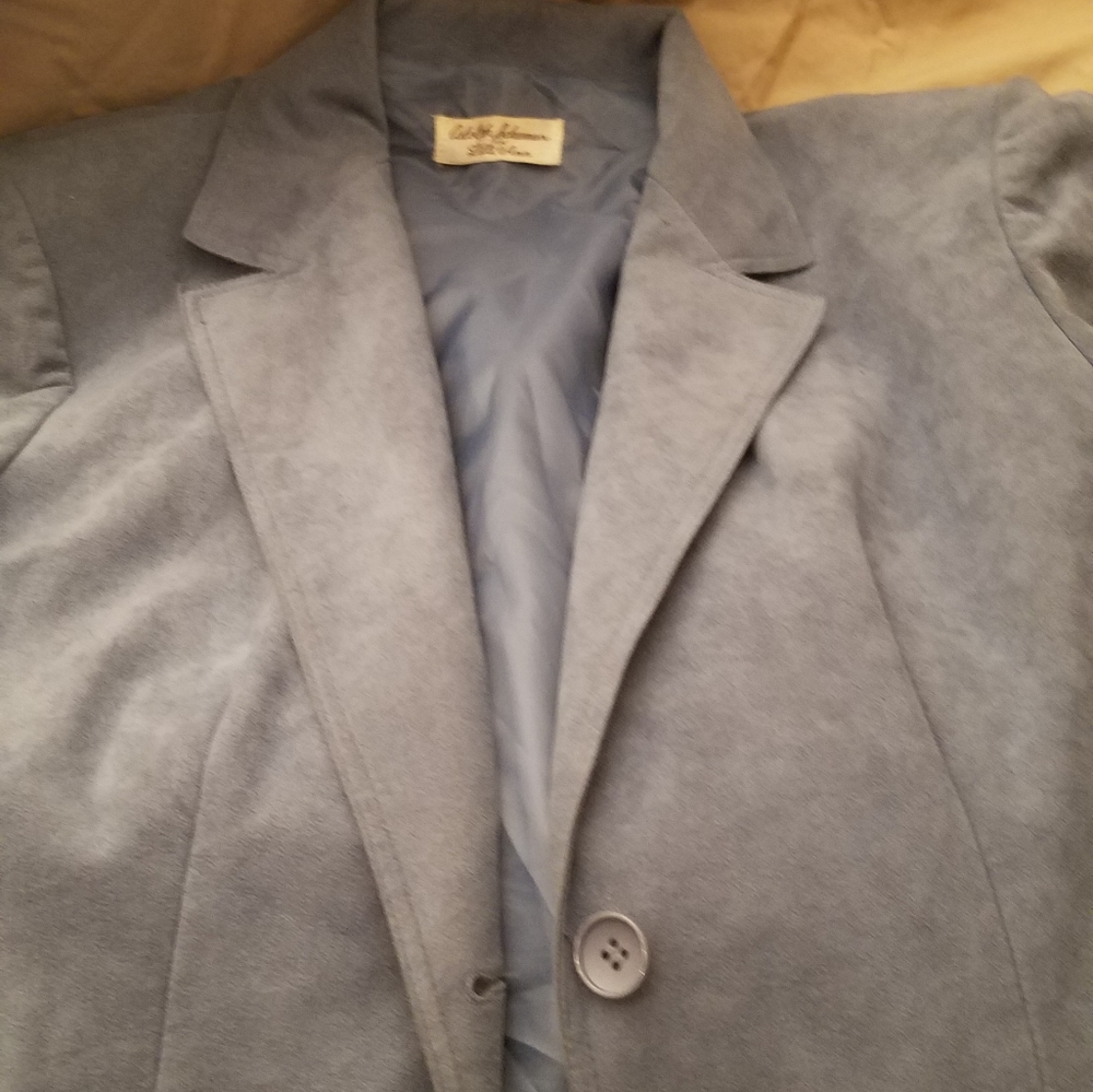 Suede Blazer